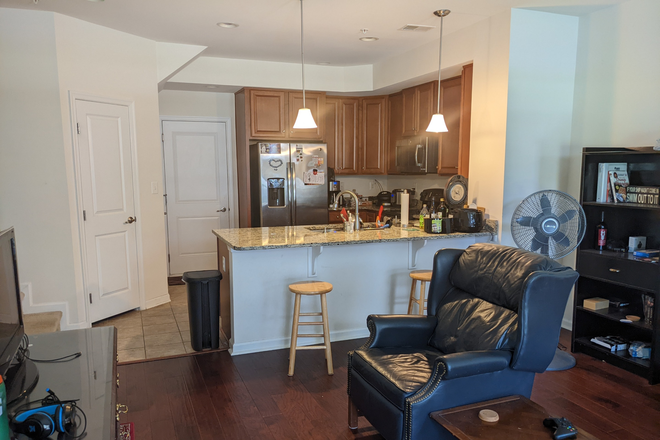 Downstairs facing back - 2nd floor Bedroom in 3 bed/2.5 bath townhouse