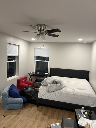 Bedroom with furniture included - 904 Dewey Room for rent brand new construction Room for rent