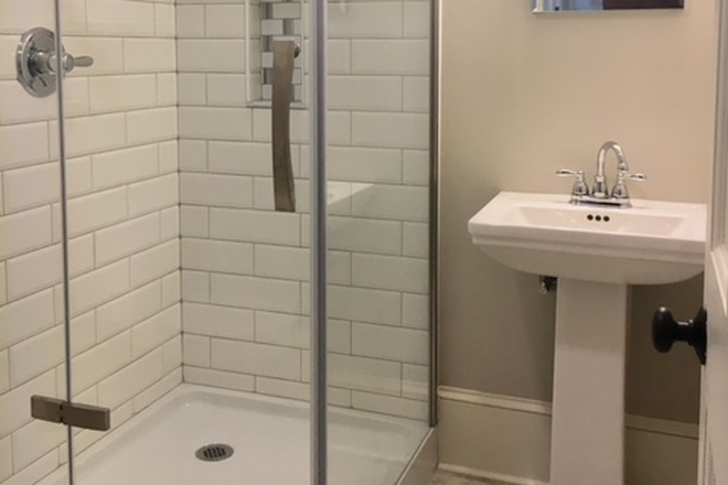 Tile bathroom - Avail. July 1, 2027 Newly renovated  four bedroom two full bathroom in the center of Amherst! Apartments