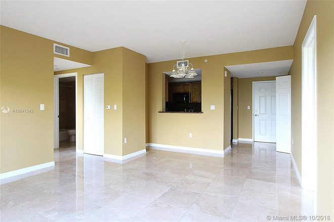 Living Room(already furnished) - 1 Bedroom with Private Bath, Walking Distance from Miracle Miles, Amenities Included Apartments