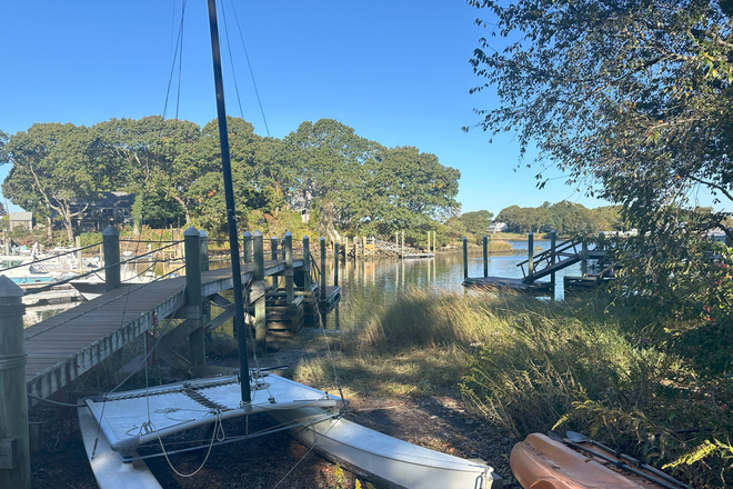 View from yard - Sept 2026 to May 2027 Academic Year  Saltwater front Studio in Narragansett, RI 02882 House