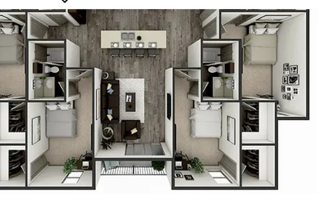 Floor plan - The Academy At Frisco Apartments