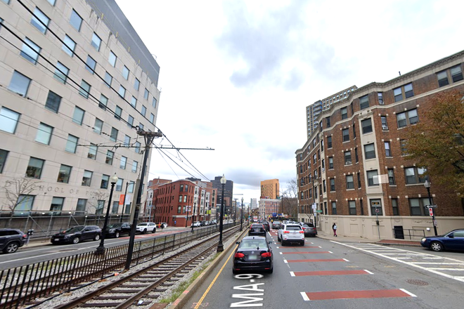 Visit hubrealtyproperties.com - Handy studio, great location in Brigham Circle Apartments