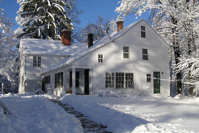 outside - Leverett Large Historic 5 BDR Farmhouse on 5 acres. Available late May 2024.