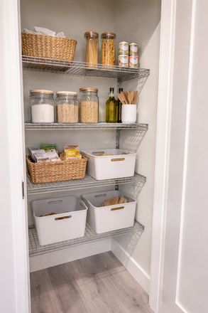 Pantry - Room with a private bathroom - 3b3b Apartment shared by male students - Near Drexel - Avail 9/1