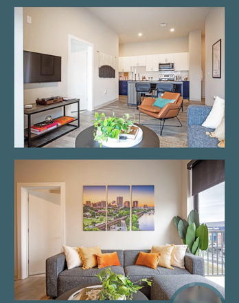 Living room - Ascend Apartments