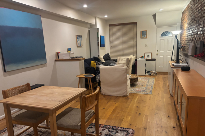 Dining/Living room - Charming rowhome room in quiet, friendly neighborhood