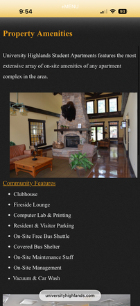 Lounge - University Highlands Apartments