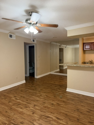 Living and Dining Room - 1 Bedroom 1 Bath First Floor Unit