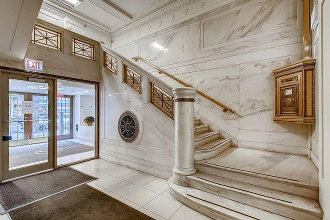 Downstairs lobby - Fully furnished master bed with private attached bath, utilities included