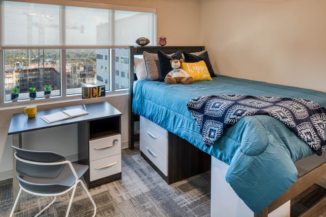 Bedroom - UnionWest Student Living Apartments