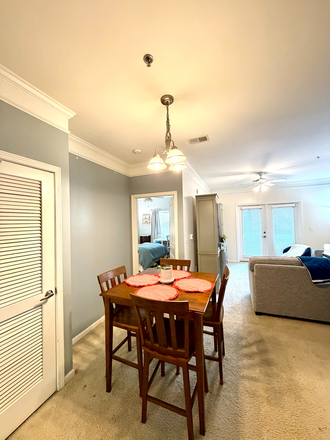 Dining - James Island Condo in Gated Complex with Covered Parking