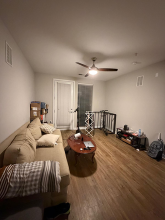 Living Room - The Alloy, private room for sublease, close to campus Apartments