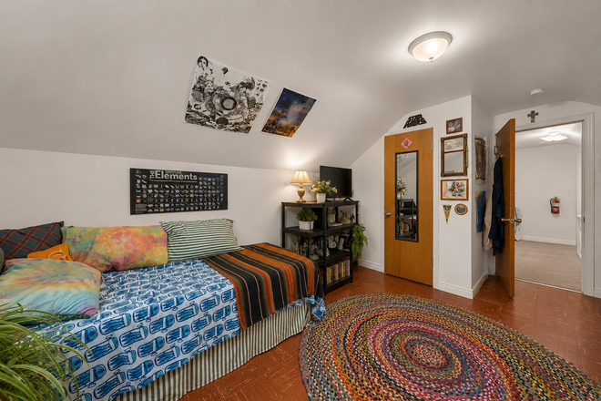 Bedroom with deck - MSU-Sparrow-Eastside Neighborhood
