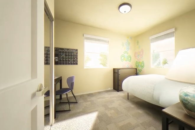 Bedroom - [Rent Negotiable] Camino Del Sol - Private Room in 4 bed 2.5 bath - On Campus