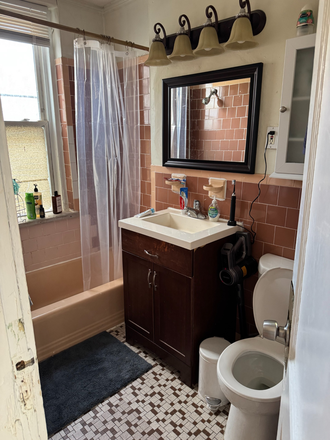 Bathroom - Fenway Apartment. Available room Jan-Aug! Flexible dates! Perfect for college students