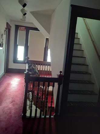 stairs/hallway - Room in a 4-Bedroom House.  Newton Center, walking distance to BC!