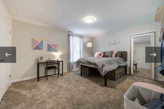 Bedroom - Lark West Lafayette Townhomes