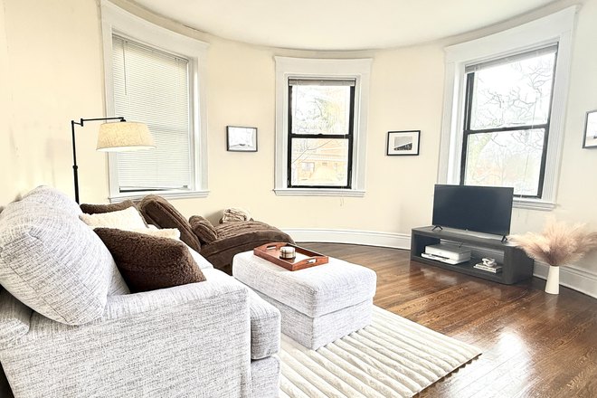 living room - Charming Cleveland Circle 1 bed - NO FEE! Available Jan 1st Apartments