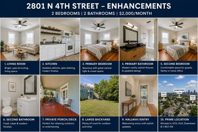 See Pictures - Two Whole Homes for Student Roommate Groups – 3BR & 2BR Options,