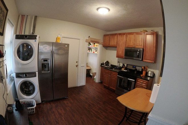 Kitchen - 3 Bed on Buttonwood - Brand new in unit laundry, granite counters, porch & more! Apartments