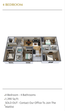 Bedroom A - Knights Circle Re-Lease (male)