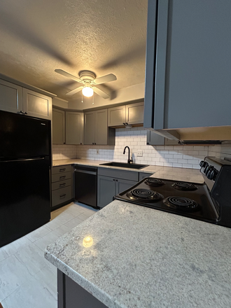 Kitchen detail - Morningside 2BR Near Midtown & Beltline – Updated Kitchen/Bathroom Condo