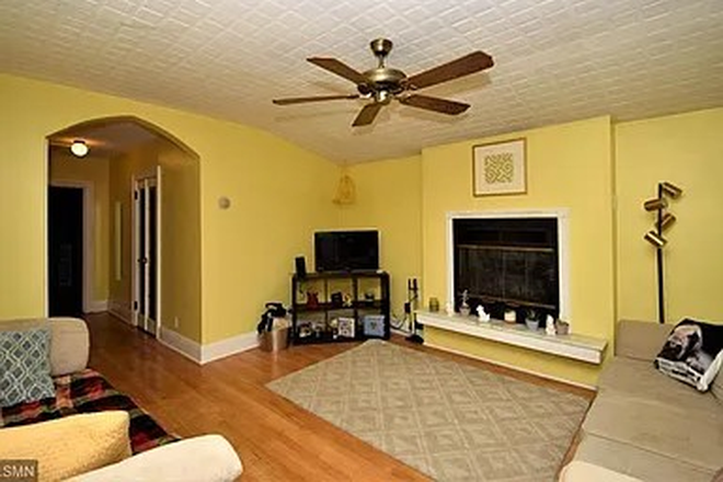 Upstairs unit - living room - 2055 Temple Duplex- Each/Both Units Available 6/1/26 (2 or 4 students) $1,550 per unit/$775 per bed Duplex