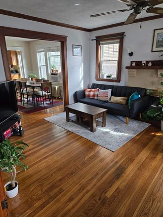 living room - (M) roommate sought in Belmont Apartments