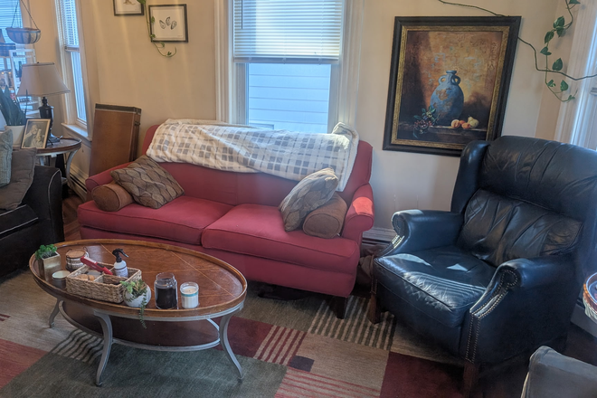 Iiving room - NEW ROOMMATE NEEDED! Private room, shared bathroom, dishwasher, free laundry on site Duplex