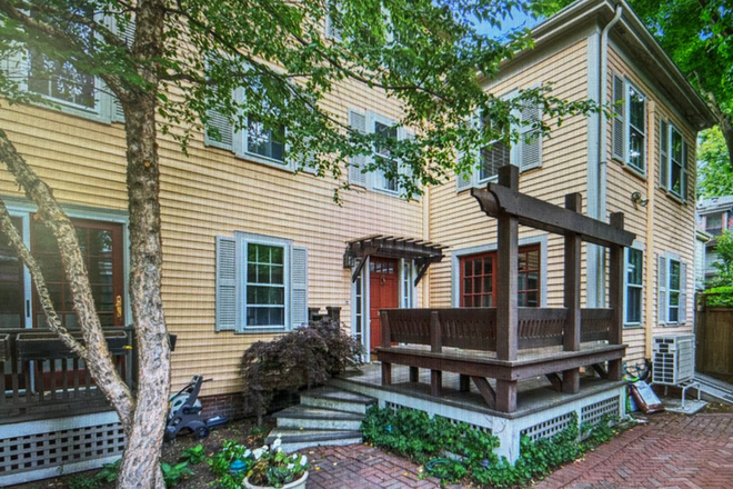 exterior - 6 camden place cambridge - 4 bedroom house blocks from harvard square