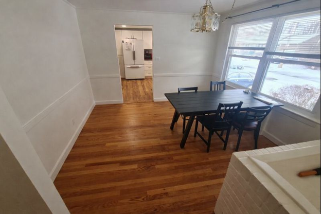 Dinning Room - Spacious 4BR/2Bath Home Near Brandeis & Bentley – Parking, Yard, Deck, In-Unit Laundry