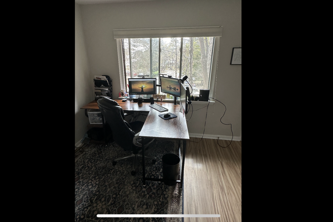 Bedroom we will use for storage - 3B/3Bath Townhouse in the Forest, 6 mins from Duke