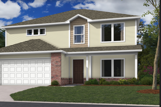 Front view - 5 Bed 3.5 Bath Single Family Home - New Construction and 10 mins from UArk