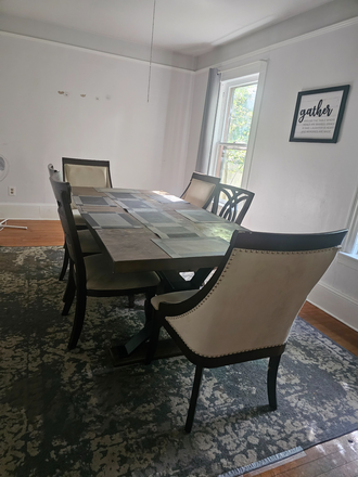 Dining room - All inclusive furnished house on bus line