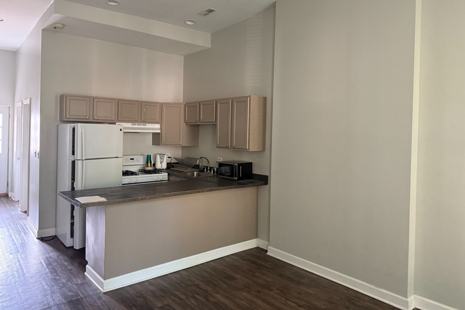 Kitchen - Renovated 1 bed room Apartment one block from Illinois Medical Center