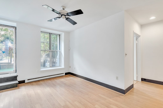 Living room - Luxury 2 bedroom (AVAILABLE NOW FURNISHED) in Jamaica Plain. NO REALTOR FEE! Condo