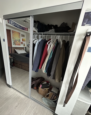 Closet space - Lightview Apartments