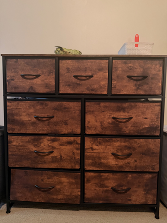 Dresser in the bedroom - Spacious apartment in Delmar Loop