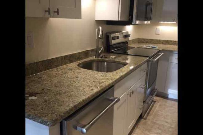 kitchen - No fee . fantastic location! Renovated  in heart Central sq, heated, laundry