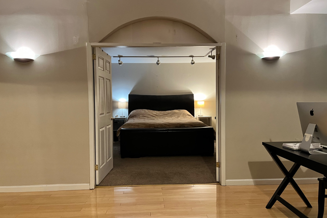 Bedroom 1 - 2bd 1 block to Newark Penn Station Furnished Condo