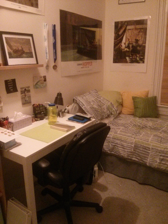 Room 1 - Fully furnished bedroom.  1 block to metro.