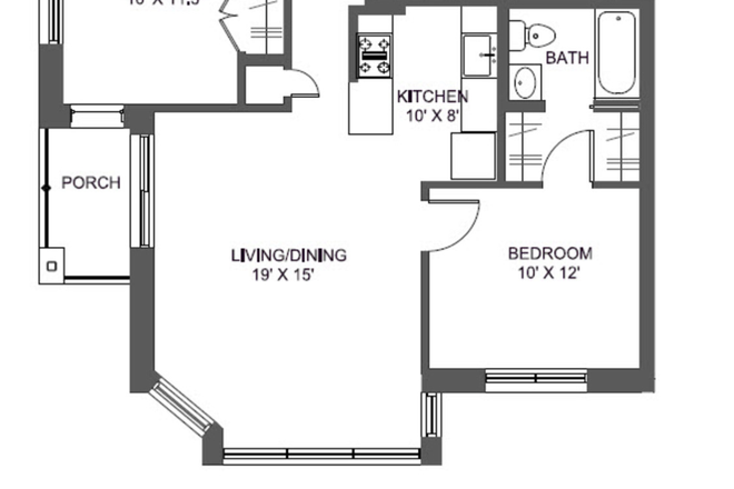 2 beds 2 bathrooms - Apartments