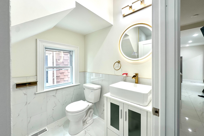 Shared Bathroom - (3 BR 2 Bath) Newly Renovated furnished 1st Floor Apt- In Unit Washer & Dryer