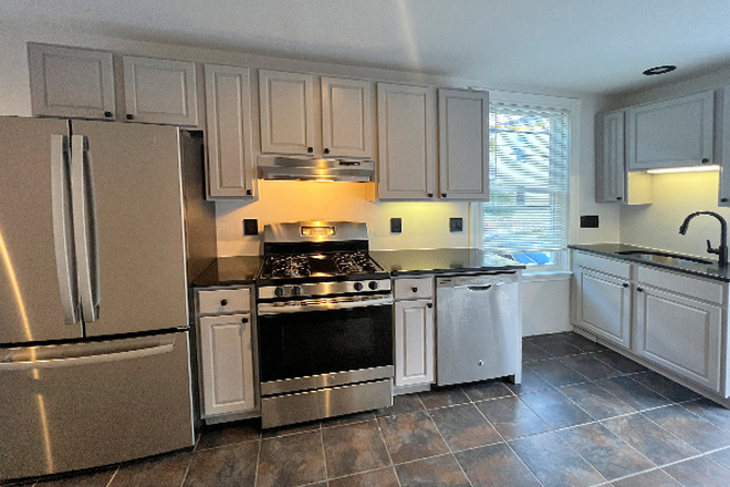 Kitchen - Renovated 2-Bedroom | W/D, Private Deck, No Broker Fee
