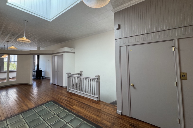 Hallway - Large Private Living Levels in Fells Point – Steps from Johns Hopkins Shuttle Duplex