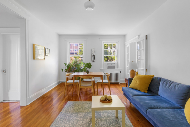 Living room - Classic Cambridge 1 Bedroom Near Harvard and MIT Apartments