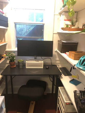 Kitchen pantry or small office - Furnished 2BR apt for PU affiliate only-Hawthorne Ave-Princeton