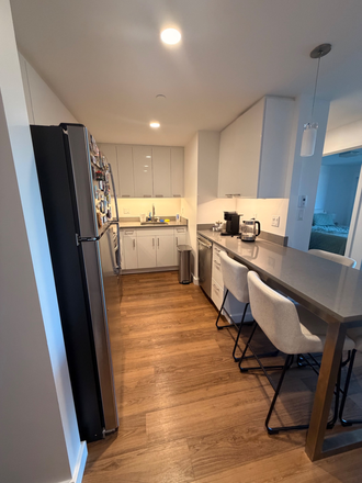 Kitchen - Fully furnished 1 bedroom apt at HBS campus (SFP)