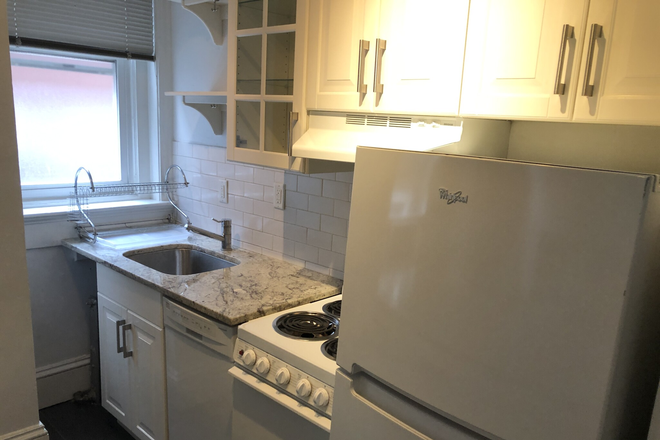 Kitchen - Park Dr 1 Bed Fenway Apartments